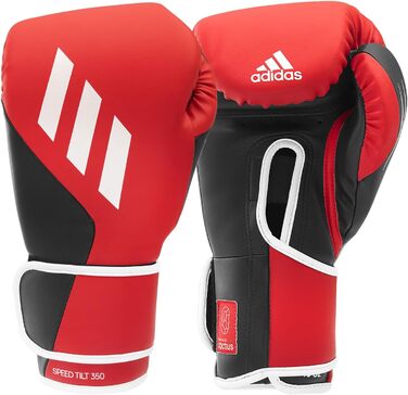 Боксерські рукавички Adidas Speed Tilt 350 на липучці з інноваційною технологією TILT, 100% екологічні з кактусної шкіри