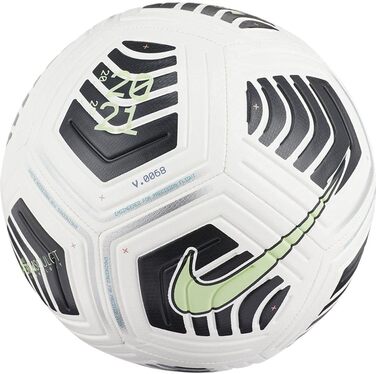 Футбольний м'яч Nike Strike DB7853, білий/чорний/лайм, розмір 5