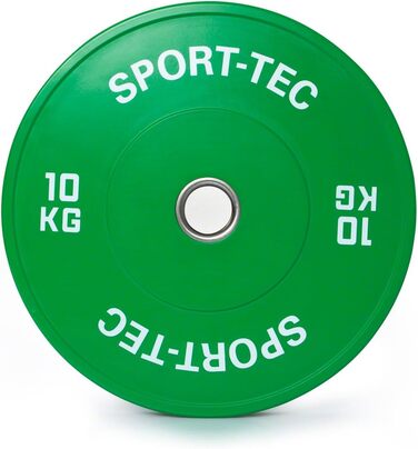 Бампер Olympia Sport-Tec, 10кг, Ø 50мм, зелений