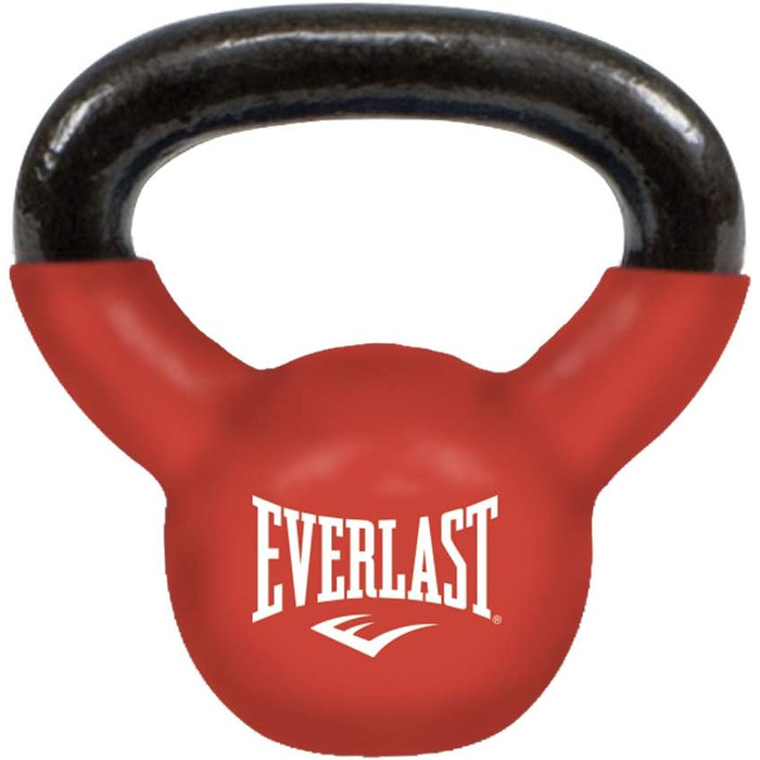 Гантель вінілова Everlast 15,9 кг червона