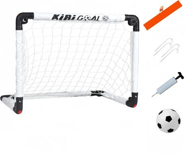 Ворота дитячі KiBiGOAL 60x45/90x60/115x80см для приміщень і вулиці