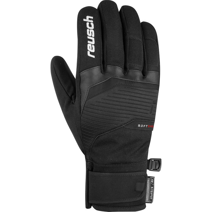 Чоловічі рукавички Reusch Venom R-tex Extra теплі, водонепроникні та дихаючі (1 упаковка) 10 Чорний / Білий