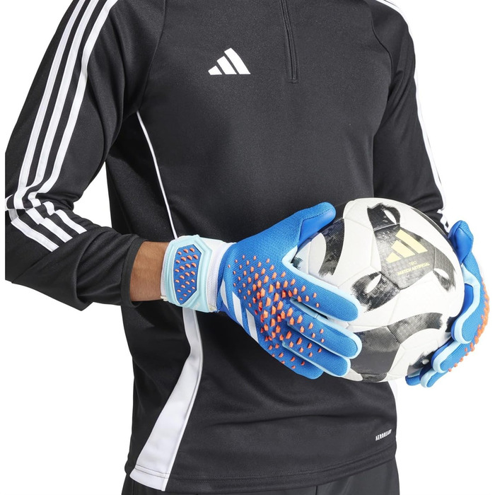 Воротарські рукавички adidas Pred для дорослих без захисту пальців, унісекс