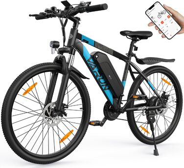 Акумулятор VARUN E-Bike 48V 13Ah, 100 км, 250 Вт, синій