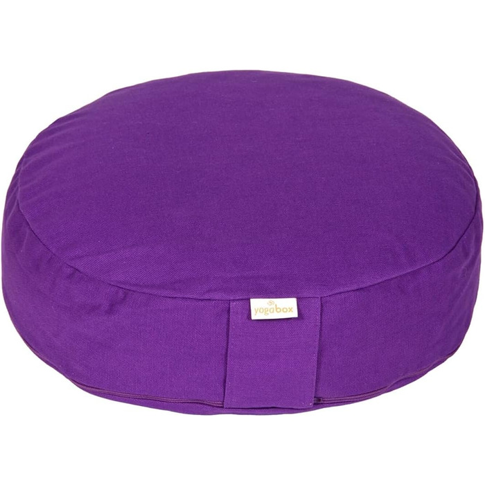 Подушка для медитації Yogabox Basic extra FLAT Violet