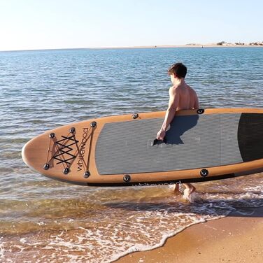 SUP дошка Преміум 180кг, Рюкзак, Насос, Весло, 11"