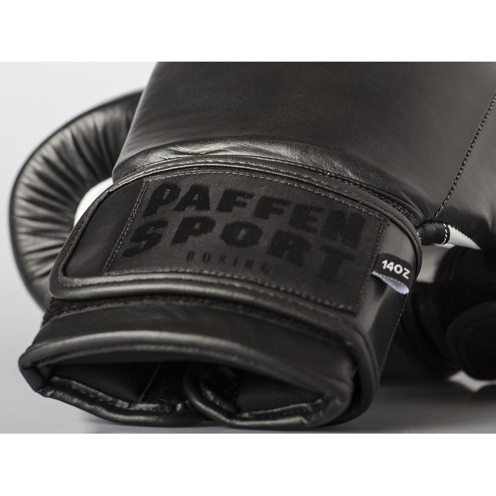Боксерські рукавички Paffen Sport PRO Klett з натуральної шкіри для тренувань і спарингів