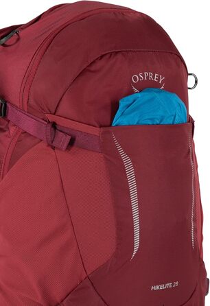 Рюкзак Osprey Hikelite 28 л Sangria Red S-M для туризму