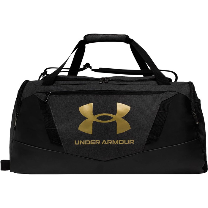 Спортивна сумка UNDER ARMOUR унісекс Сумка через плече Дорожня сумка Undeniable 5.0 Duffle, колір чорний, артикул -002 Black Mel. /Золото