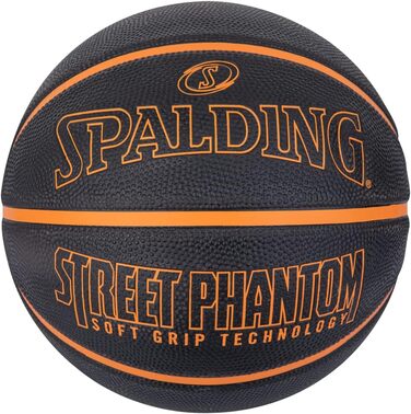 Унісекс Дорослий Street Phantom Sz7 Ball 7 Чорний/Помаранчевий