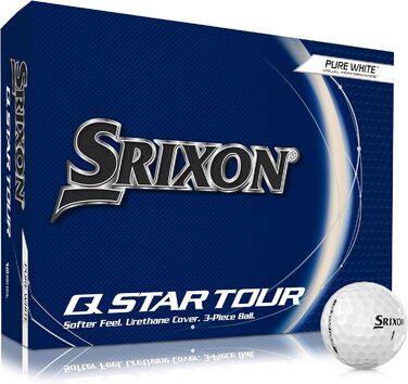 М'ячі для гольфу Srixon Q-Star Tour 5 2024 м'яке відчуття (12 шт.)