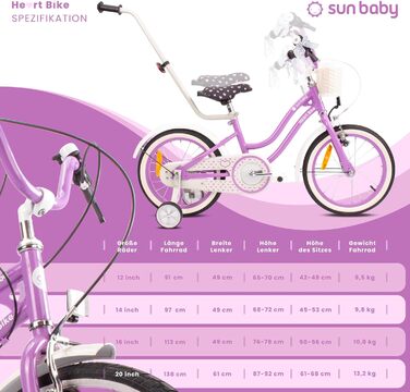 Велосипед Sun Baby Heart Bike 20