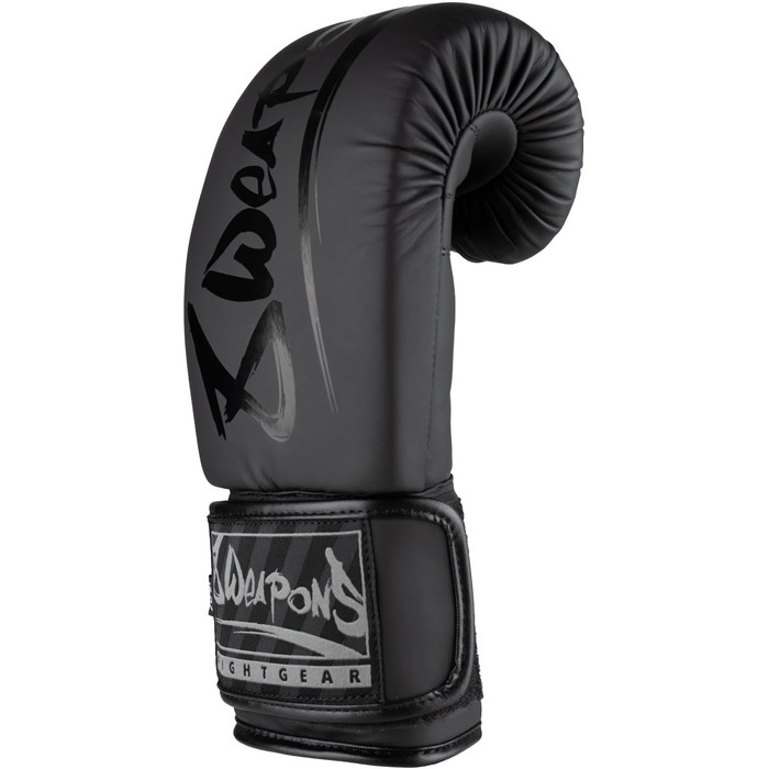 Боксерські рукавиці 8 Weapons Boxing Gloves Unlimited 2.0 Матово-чорний 16 унцій