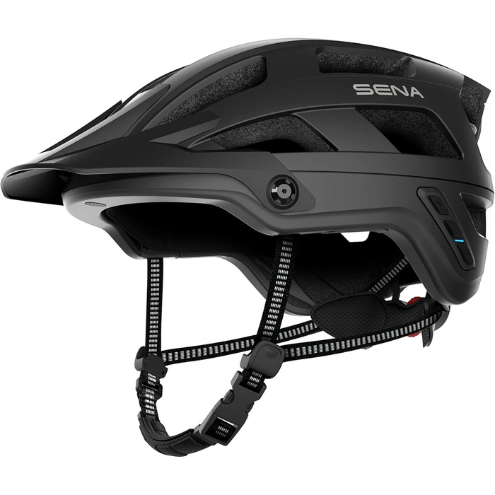 Шолом Sena M1/M1 EVO Smart MTB Bluetooth, GPS, дзвінки, матовий чорний