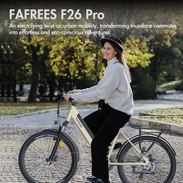 Електровелосипед Fafrees F26 PRO 26 низький вхід 36В/14,5Ач 250Вт зелений