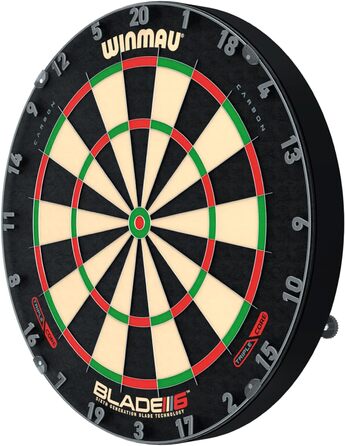 Дошки для дартсу Winmau Blade 5/6 (чорний/білий/червоний/зелений)