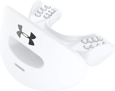 Захисна капа Under Armour Air з від'єднуваним ремінцем, біла