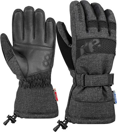 Рукавичка для пальців Reusch унісекс Connor R-TEX XT (чорний / чорний меланж, 10.5)