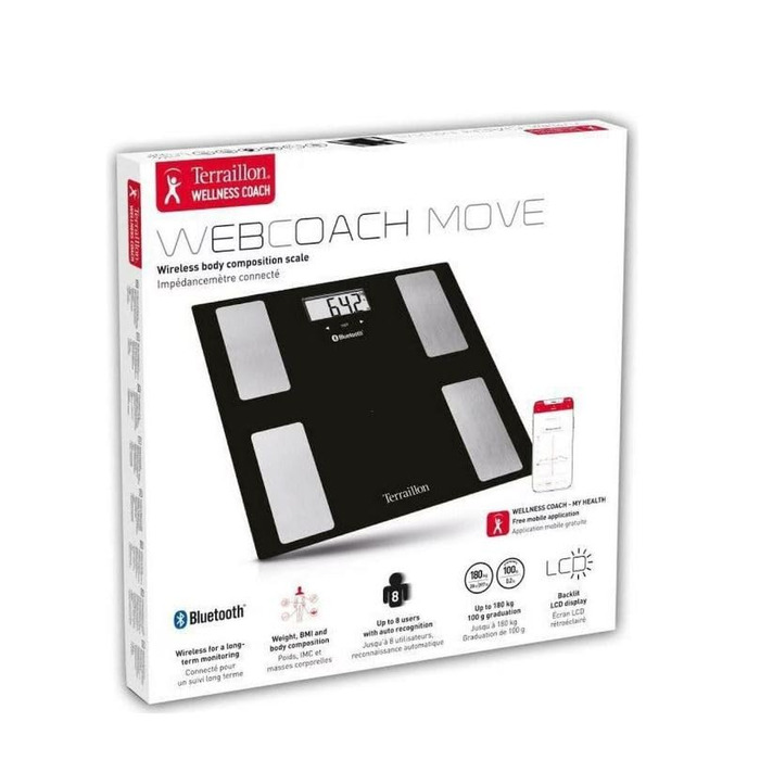 Смарт-годинник Terraille WeBCOACHMOVE для фітнесу та спорту