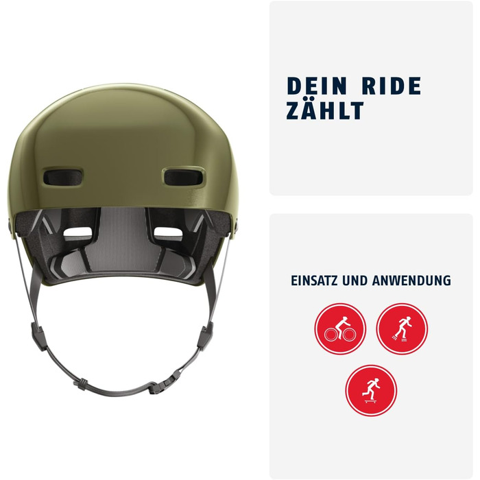 Велошолом ABUS INDY для MTB, скейтборду, слоупстайлу та дерту, з покращеним захистом, для підлітків і дорослих