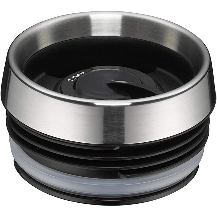 Термокружка Thermos STAINLESS KING, нержавіюча сталь, чорна матова, 0,47 л, для кави та чаю, герметична, з гачком для пакетика, BPA-free, зберігає тепло 7 годин, холод 18 годин, можна мити в посудомийці