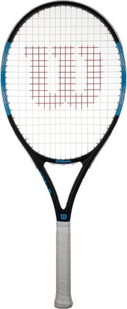 Ракетка для дорослого тенісу Wilson Ultra Elite 105 (доступна в розмірах рукоятки від 1 до 4) (ручка 1 (4 1/8 дюйма), чорна, синя, біла