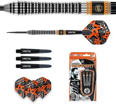 Вольфрамові дротики WINMAU Danny Noppert Signature 2.0 з польотами (23G)