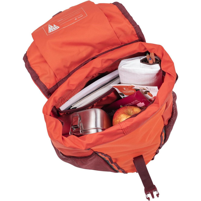 Дитячий рюкзак VAUDE Puck 10 л для хлопчиків і дівчаток, туристичний та шкільний, водостійкий, з дощовиком і лупою, синій