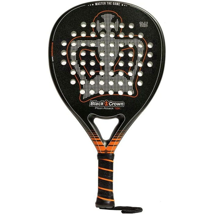 Ракетка Padel 16K Black-Orange