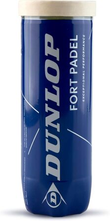Падельні м'ячі Dunlop Fort Padel для турнірів, FIP сертифікат