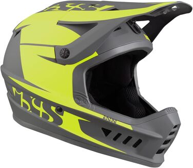 Шолом для даунхілу IXS XACT EVO лайм-графіт, MTB, захисний