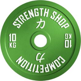 Вагові пластини Strengthshop 0,25-25 кг, 50,5 мм, ±10 г (2x10 кг)