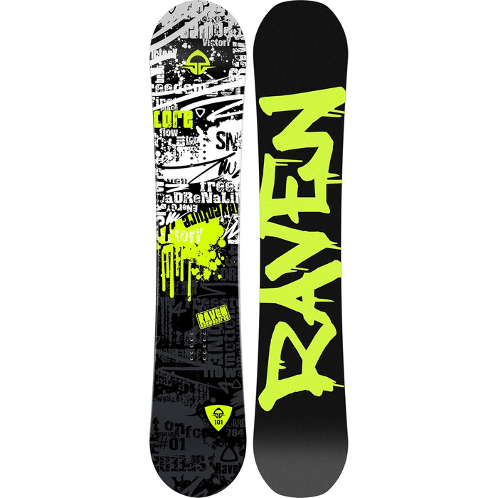 Комплект сноуборду RAVEN Core Junior MP Junior Black XS/S 120 см