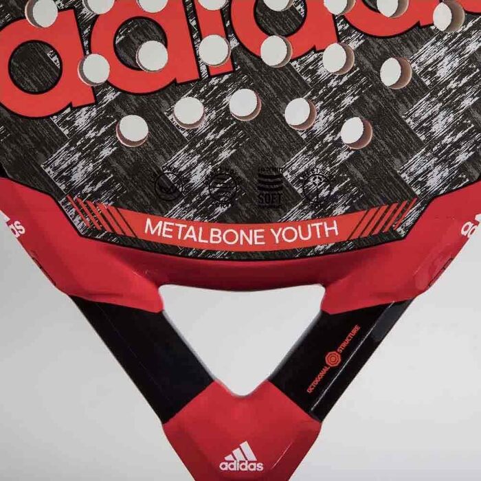 Ракетка Adidas Metalbone Youth 3.1 2022, чорна/червона, 1 розмір