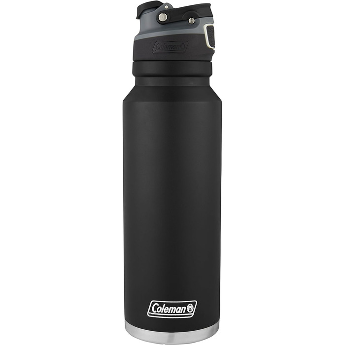 Пляшка для води Coleman Autoseal Freeflow, 1,1 л, нерж. сталь, чорна