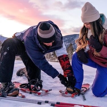 Снігоступи Yukon Charlie's Champion з палицями та сумкою 20х63 см