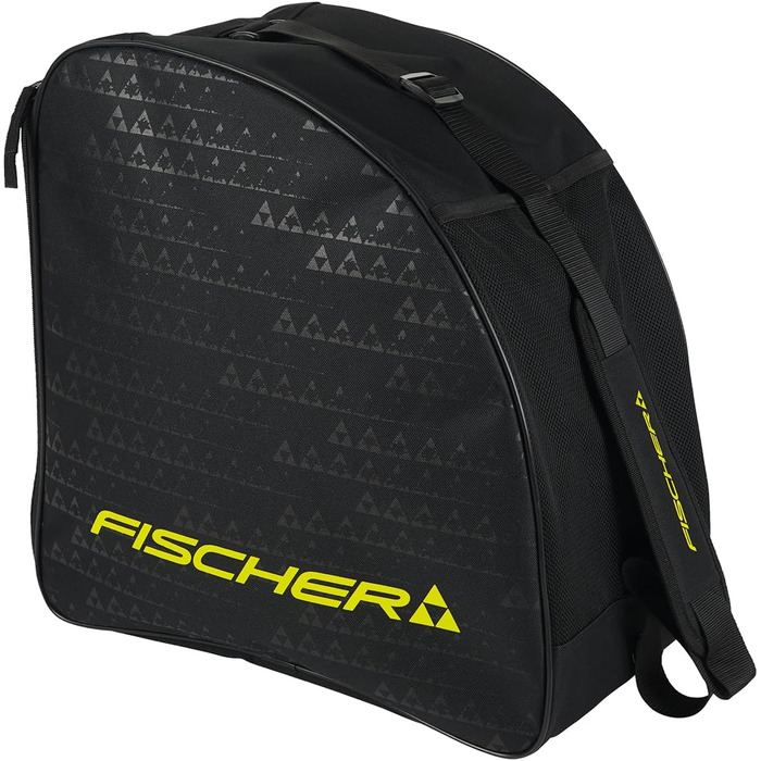 Сумка Fischer Ski Boot Bag 40x40x20см чорна жовта FS25750