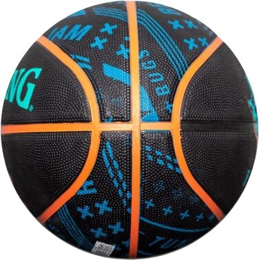 Склад команди Spalding Space Jam Tune Squad Ball 84540Z, Унісекс баскетбольні м'ячі, Чорний, 7 EU, 84540Z7, Чорний