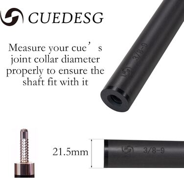 Кий для більярду CUEDESG, дерев'яний стік