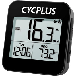 Велокомп'ютер CYCPLUS G1 GPS бездротовий водонепроникний спідометр IPX6