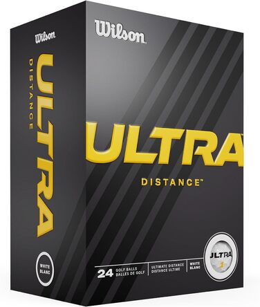 М'ячі Wilson Ultra Distance, 24 шт., білі