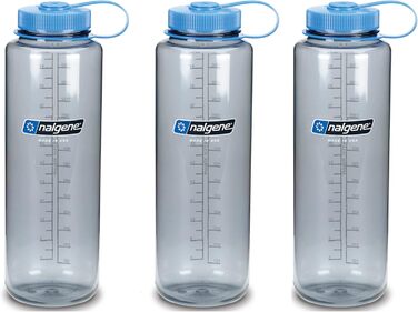 Пляшка Nalgene Everyday Wideneck 1,5 л сіра, набір з 3 шт.