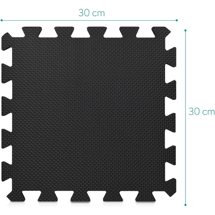 Килимок 30x30x1см (1,8м), 20 шт.