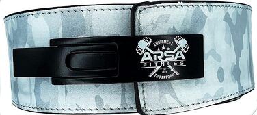 Пояс для важкої атлетики Arsa Fitness Nighthawk Tundra, регульований, шкіра, 10 мм