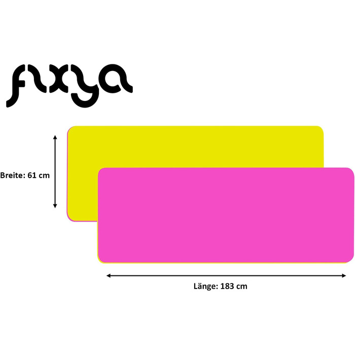 Тренувальний килимок для йоги FLXYA TPE без фталатів 183 x 61 x 0,6 см, опціонально з килимком для йоги NBR 25 x 61 x 1,5 см, не ковзає, подушки для фітнесу подушка для коліна подушка для йоги килимок для спорту Пілатес маленький ремінь для перенесення (р