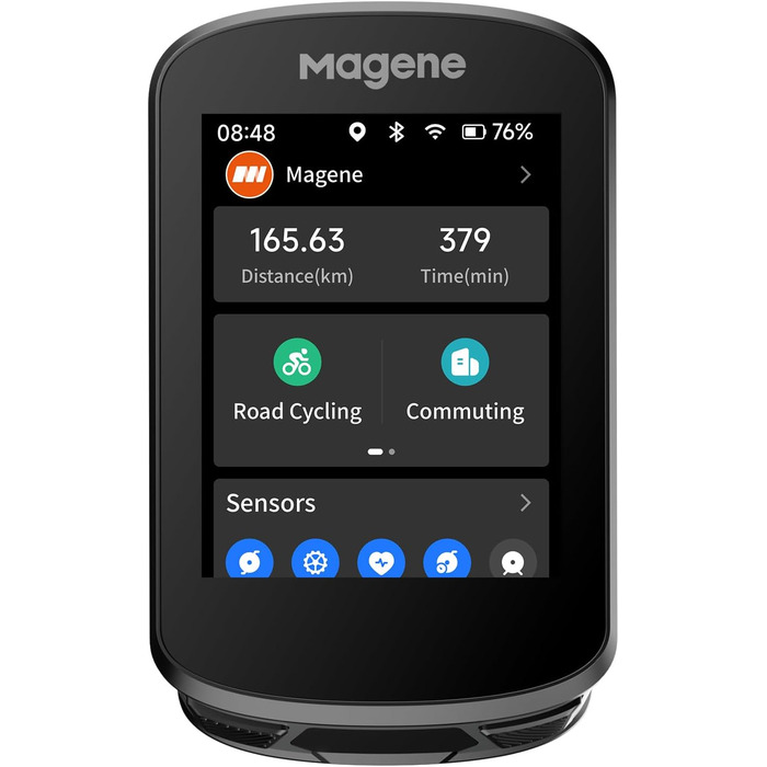 Велокомп'ютер Magene C506 GPS бездротовий, сенсорний, водонепроникний