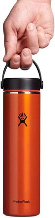Гідрофляга HYDRO FLASK Trail Series 710 мл – вакуумна термобутилка з нержавіючої сталі, легка, з герметичною кришкою Flex, BPA-free, Jasper