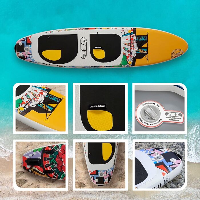 Надувна SUP-дошка JBAY.Zone з повним комплектом аксесуарів