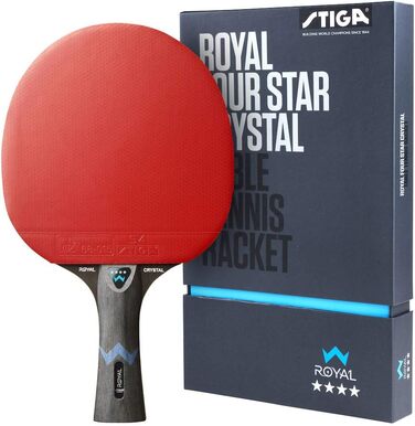 Ракетка STIGA Royal Crystal - гума ITTF Star 4, губка 2,0 мм