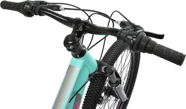 Велосипед Швидкісний Shimano, дискові гальма, 8+, Mint Pink, 24 21-